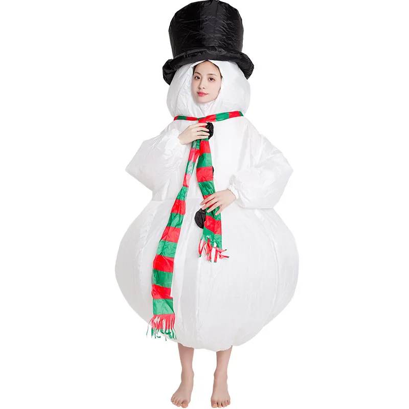 snowman inflatable costume