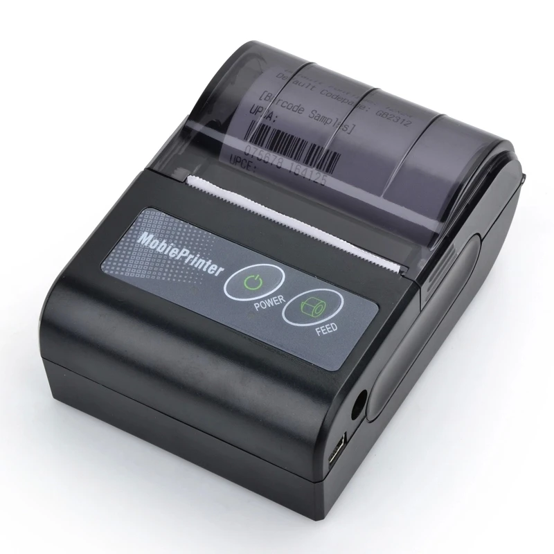 Amazon.com: NETUM Impresora de recibos Bluetooth, mini impresora térmica  POS de 2.283 in, impresora portátil de facturas personal de 2 pulgadas para  ventas de restaurantes al por menor compatible con Android :