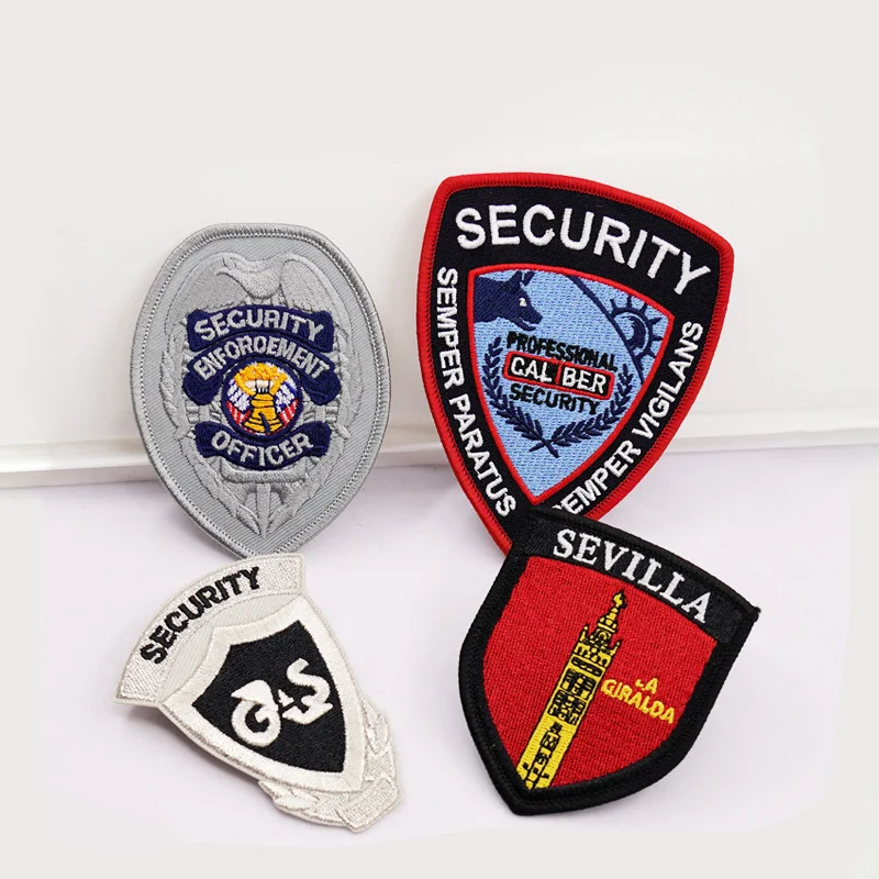 Customized Patches Embroidered Brand Logo Appliques Patch