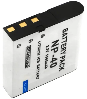 1500mAh Camera Battery for Casio NP-40 NP-40DCA NP-40DBA DLI-202 BENQ E610 E520