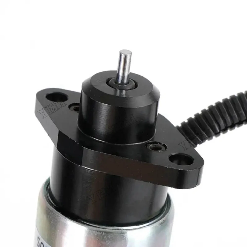 12V Stop Solenoid 0175-12A5C9S SA-4863-12 for Kubota Woodward Engine 5