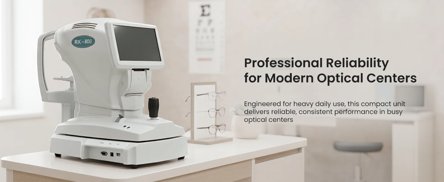 Rightway Optical High Accuracy Ophthalmic Equipment RK-800 Automatic Optical Equipment Auto Refractometer Keratometer
