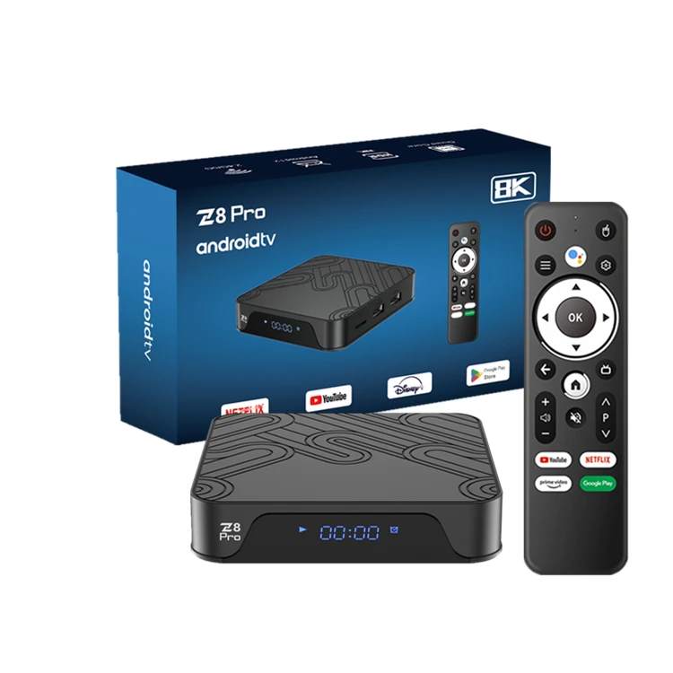 Z8 Pro Android 12 TV Box H618, 4GB RAM, 32GB Storage, 4K Smart Set