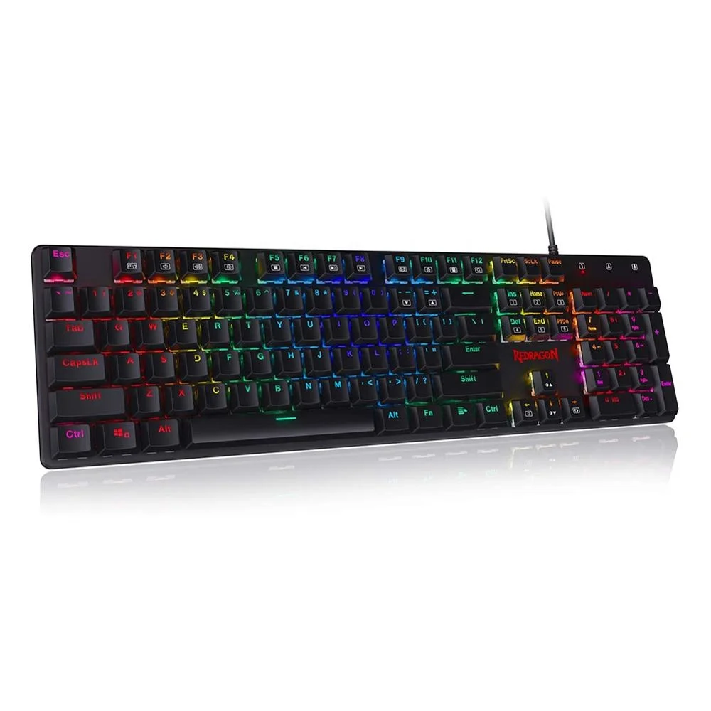 redragon k589 shrapnel rgb low profile mechanical gaming keyboard