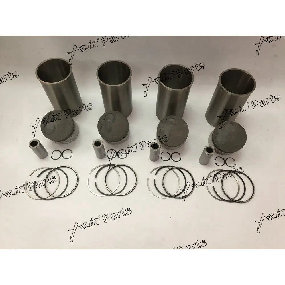 3Z Liner Kit With Cylinder Liner Piston Rings for Toyota Excavator Truck Lawn Mower Marine Engine