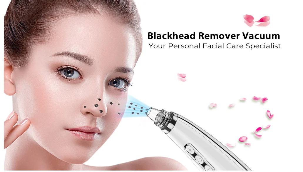 2022 Newest Upgraded Facial Pore Vacuum And 5 Suction Power Usb