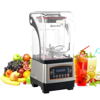 2200W Sound Proof Heavy Duty Commercial Blender with smart Food Processors for bar blender