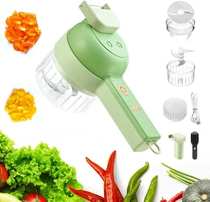 2023 Kitchen Gatling Vegetable Chopper Cutter Grater 4 In 1 Machine   H1bad96b8cdef4f2ca5352e57325e6d36N 