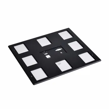 Suzhou Custom Stereo Amplifier Metal Front Panel Controls Sheet Aluminum/Stainless Steel/ Cold Plate Parts Fabrication