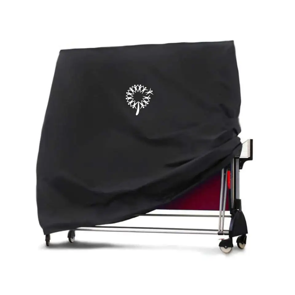 Пользовательские пыленепроницаемые 600D патио Настольный теннис покрытие водонепроницаемый открытый настольный стол для