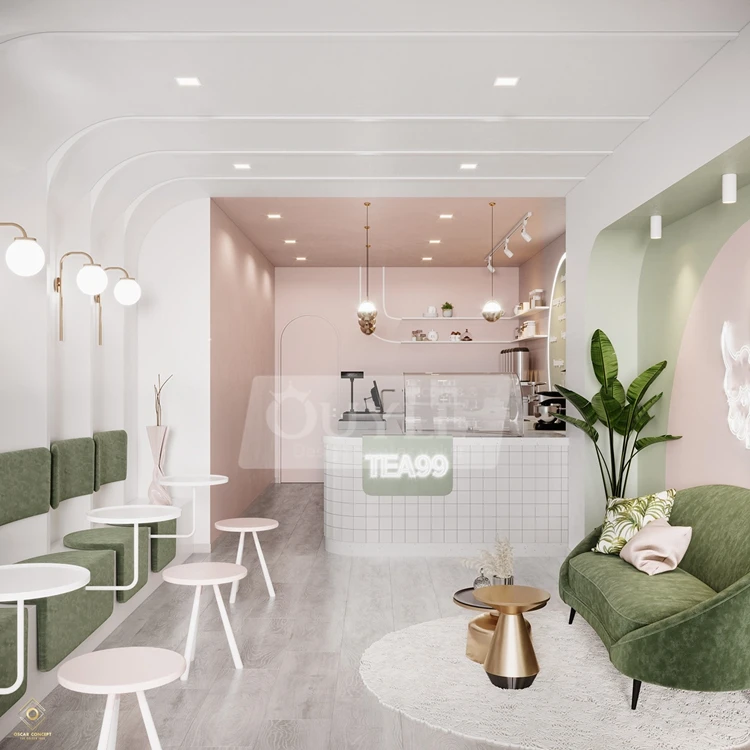 Bubble Tea Interior Modern Decoration - Wholesale Set