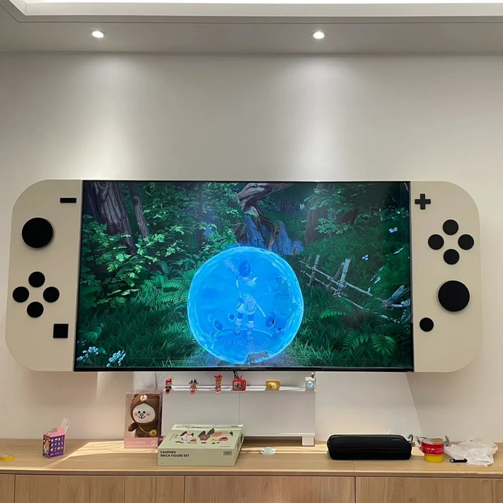 Chiquitos Switch Shape Tv Background Wood Storage Creative