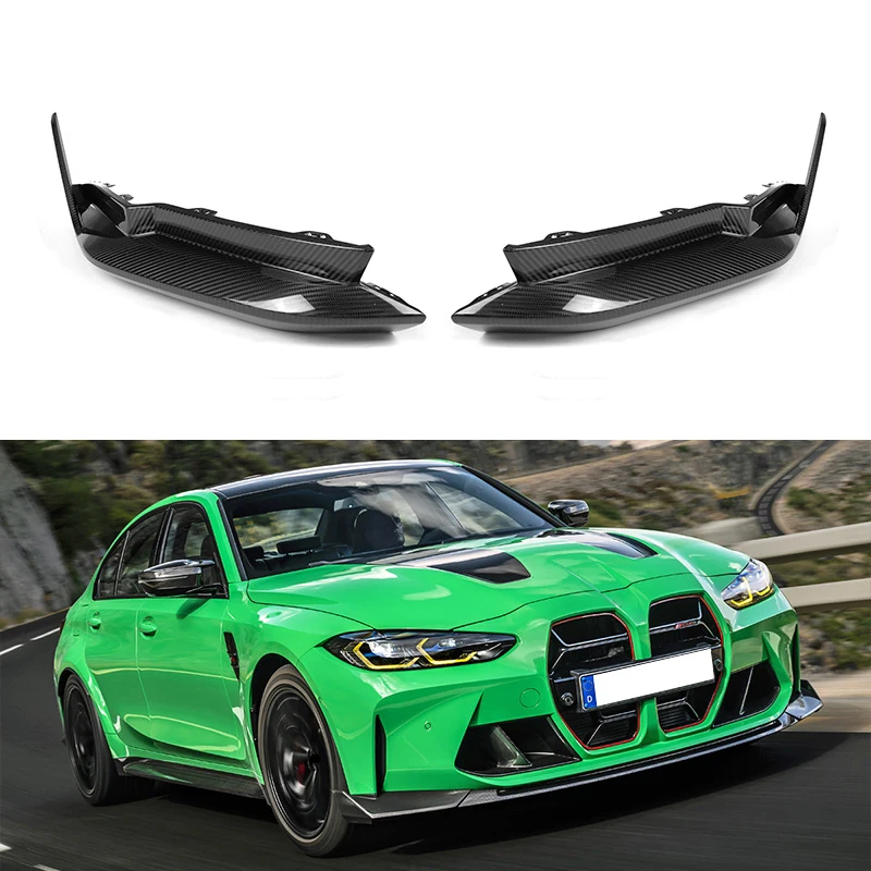 Mp Style Carbon Fiber Bumper Rear Diffuser Replacement Corner Protect For Bmw G82 M4