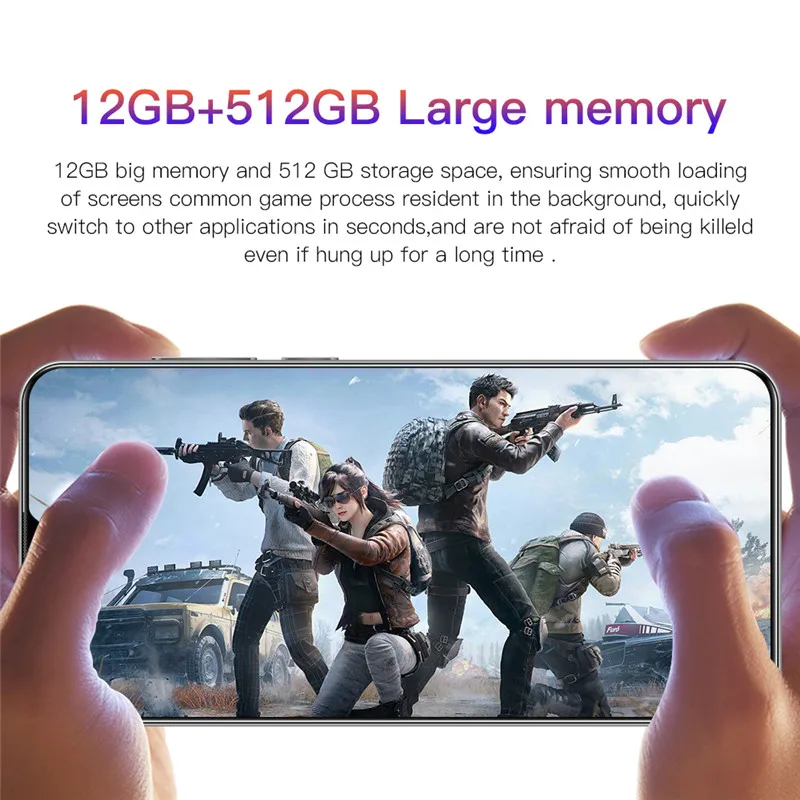 Новое поступление P50 Pro мобильный телефон 6,7 дюймов экран неблокированный Android 10 12 Гб + 512 Гб мобильный телефон 3G 4G 5G Чехол для мобильного телефона