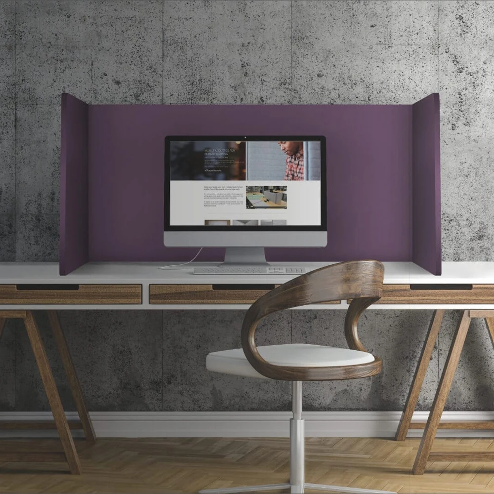 Partition Behind Computer Computer Cubicles Workstation Divider Height Adjustable Desk Office ...