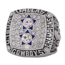 Custom Championship Rings NFL1977 Dallas Cowboys Championship Rings Men's Alloy Jewelry Classic Fashion Ring Wholesale