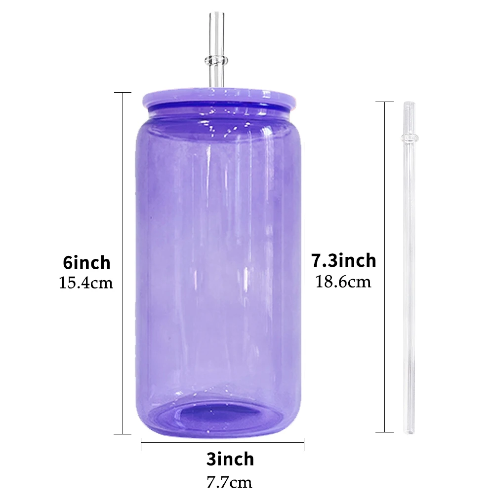 16 oz glass cup with bamboo lid Blue Bow Glass Cup with Bamboo Lid & Straw  Crafty Lady Boutique