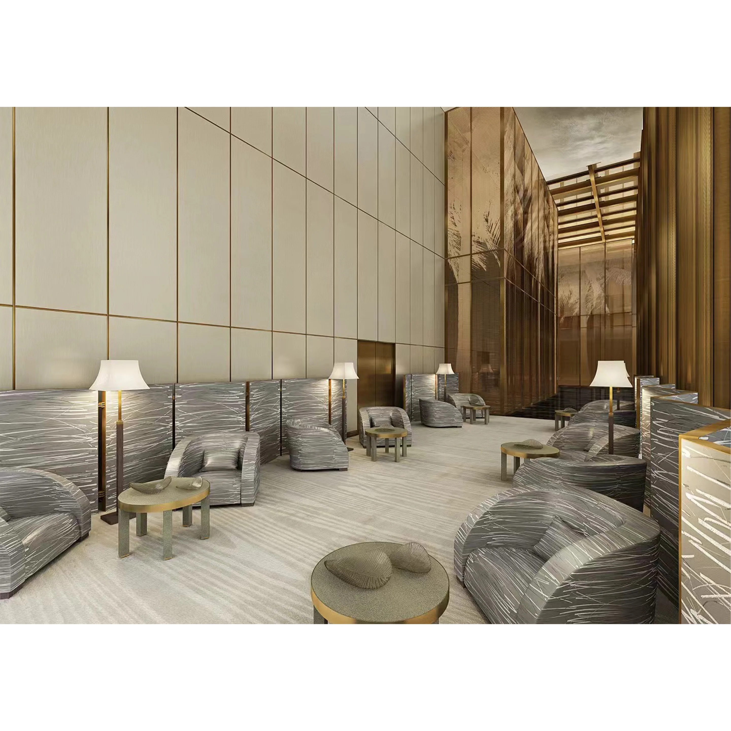 Luxury Wall Decorative Glass Facade House Double Tempered Laminated ...