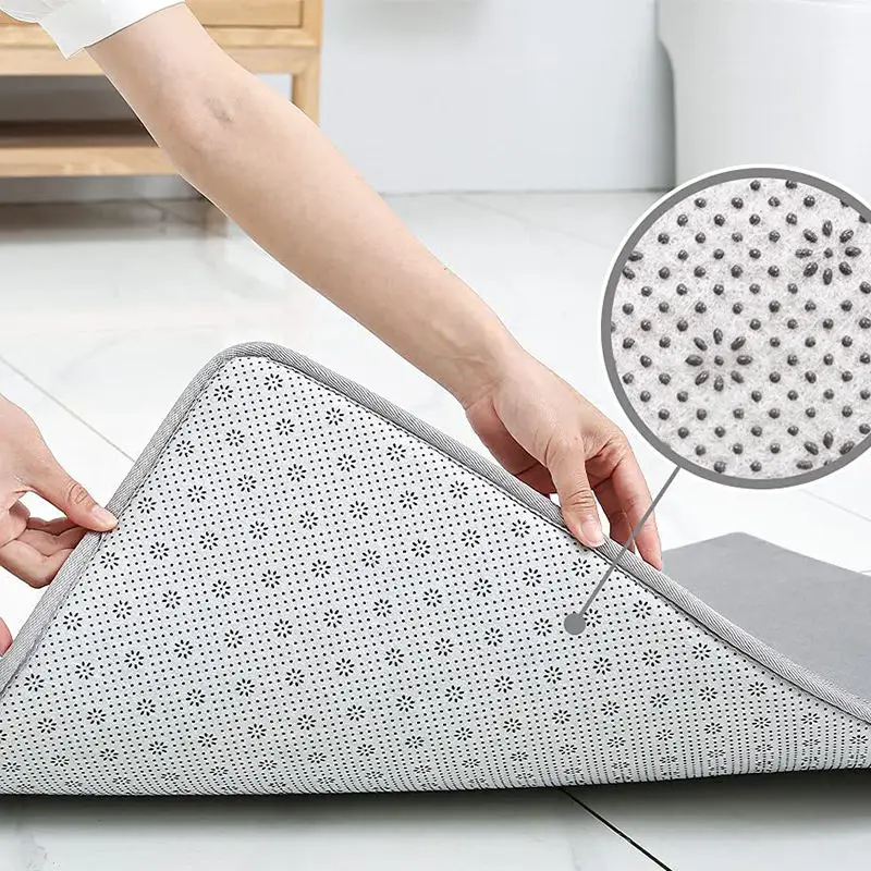 Market popular non slip bath waterproof floor bathroom anti slip mat bath mat set