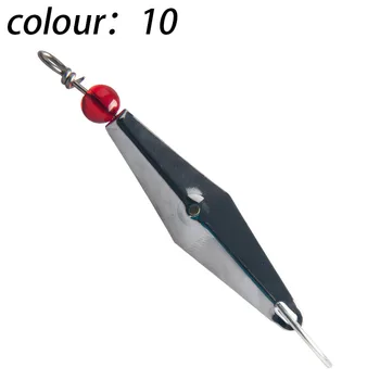 Copper Large Plate Hook 2.32in Trout Lure Spinning Live Bait Metal Spoon Lure – Metal Jig – view 2