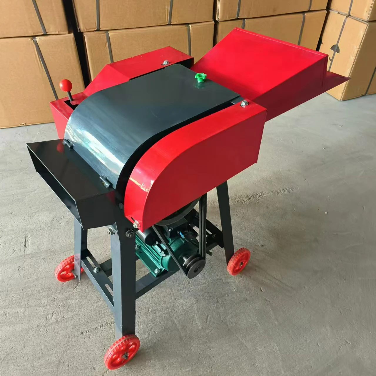 Cheap Price Hay Cow Feed Small Hand Diesel Engine Chaff Cutter and Petrol Chaff Cutter Grinder Price