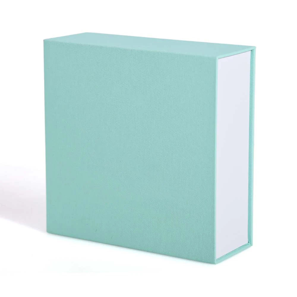 Boite Cadeau Recyclable Handmade Cardboard Box Packaging Custom Design Magnetic Flip Box With Lid