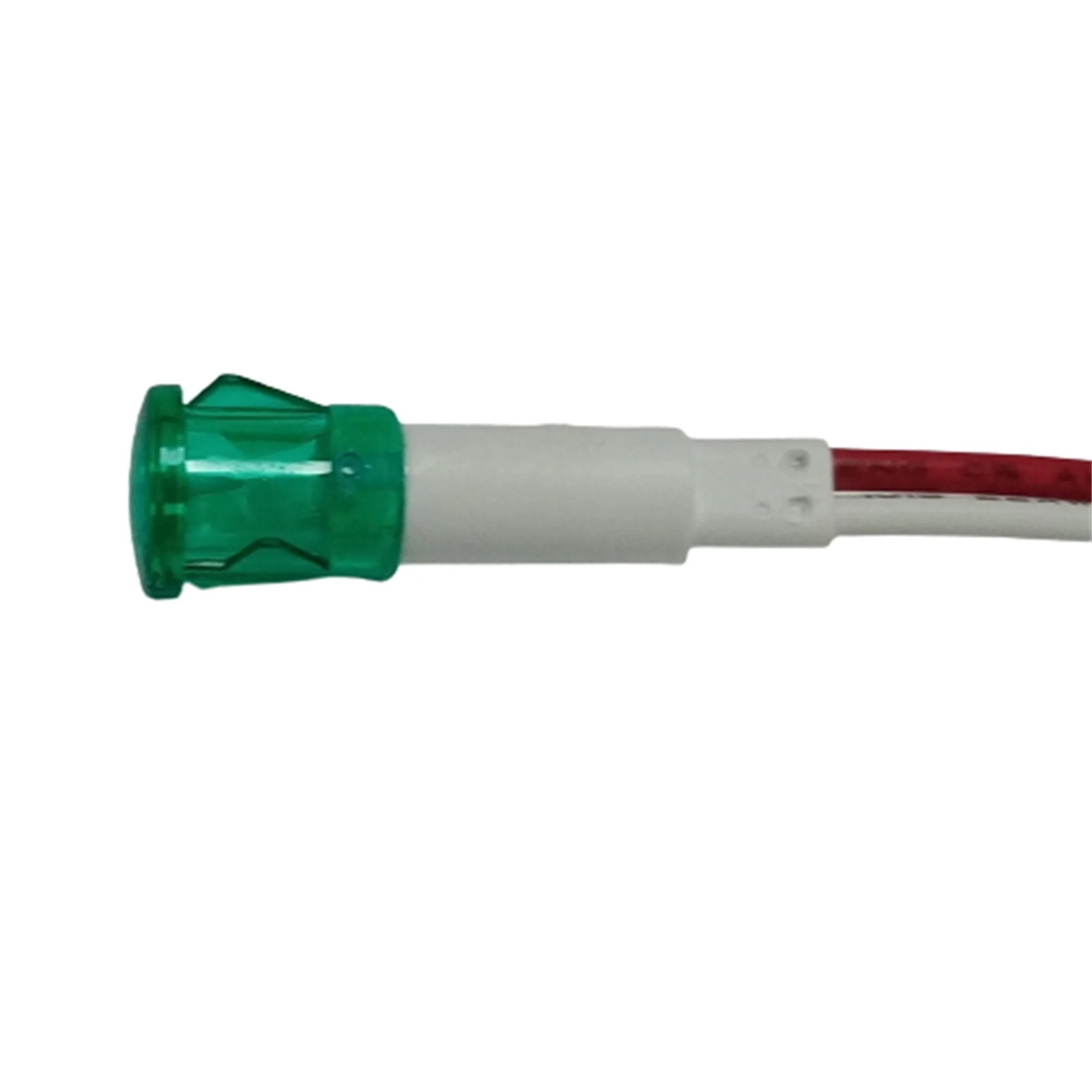 High Performance 12mm Panel Mounting Hole Neon Indicator Lamp With Resistor Cable for Water Heater