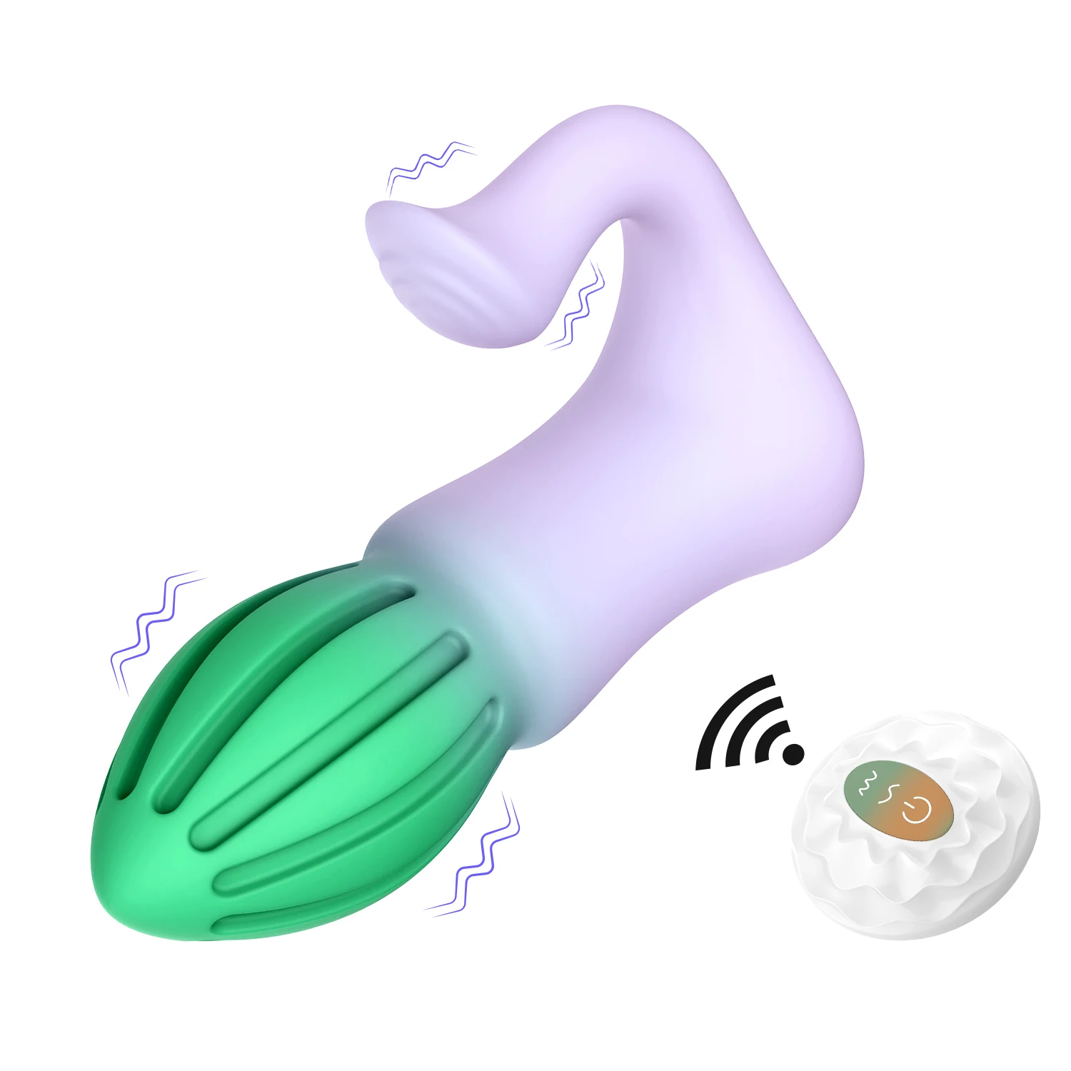 Direct From China Supplier Silicone Prostate Massage Hammer 7 Frequency Vibration Remote Control Butt Plug For Body Application_voghion.com