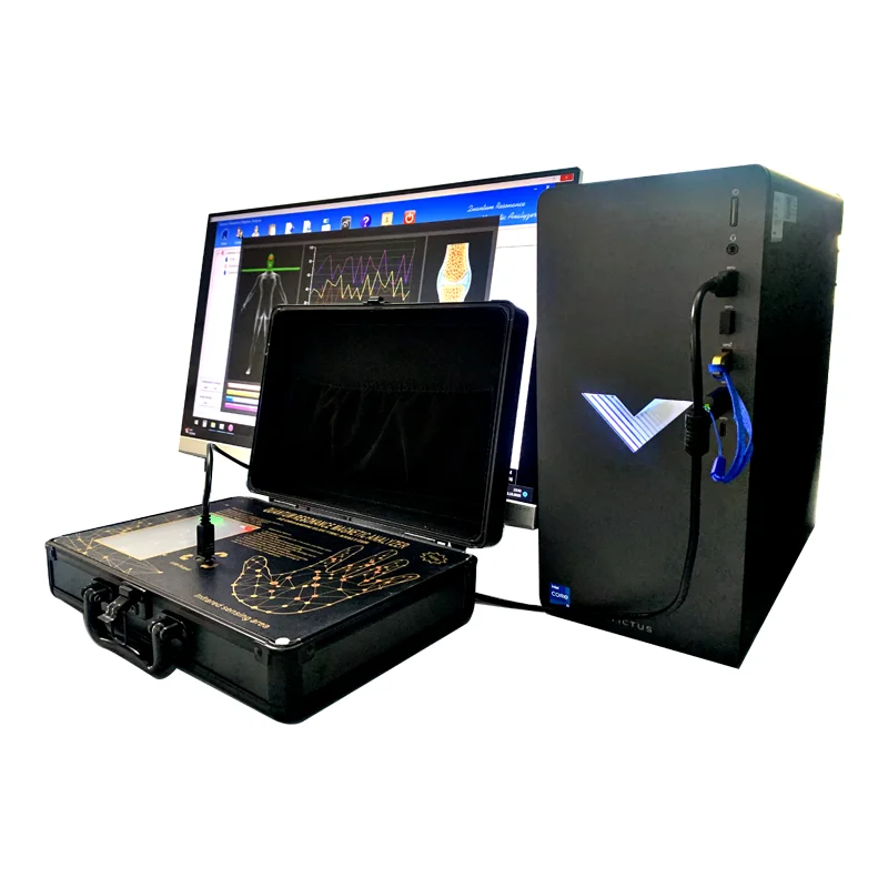 Latest French Software Quantum Resonance Magnetic Analyzer Body Health Analyzer