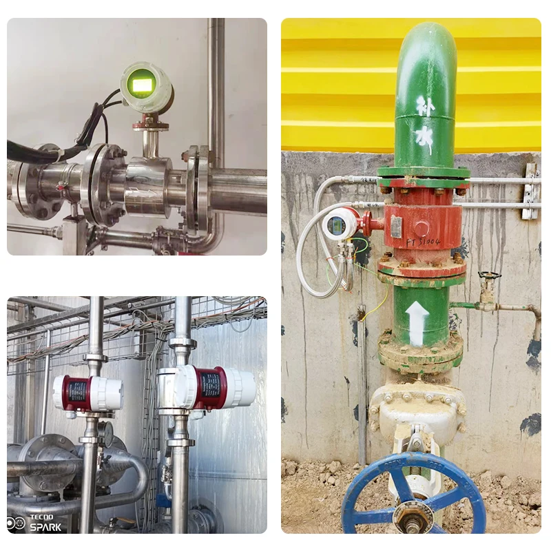 RS485 Modbus High Pressure Integrated Electromagnetic Water Flow Meters