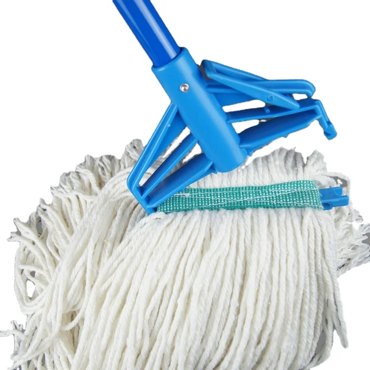 Rayon Wet Mop with Quick Change Fiberglass Handle