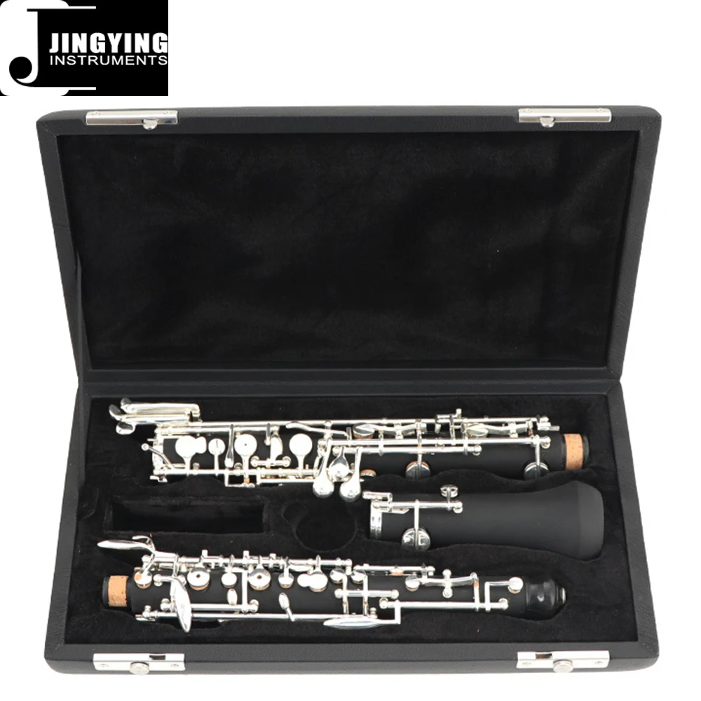 2023 Jingying Music CキーABSレジンボディシルバーメッキオーボエ