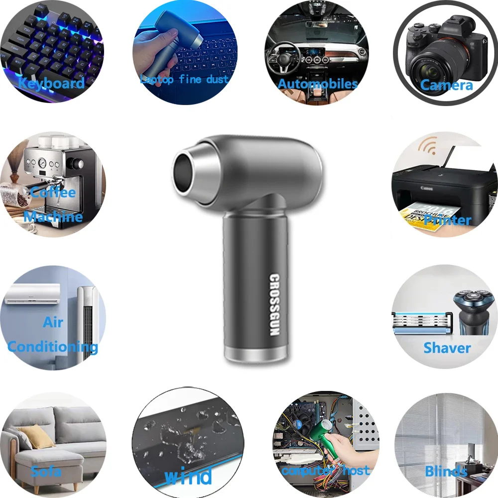 Mini Turbo Jet Engine Turbine Fan 100000 Rpm Air Duster Cleaner