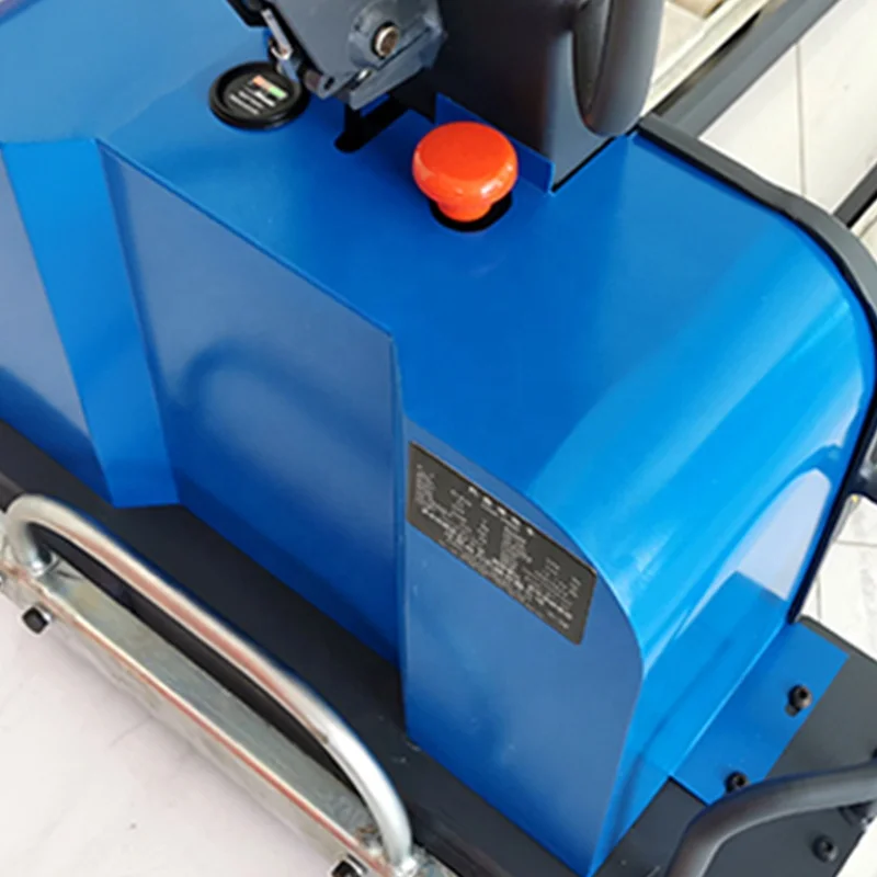 Semi Automatic Stacker Electric Pallet Self Propelled Truck Self-Loading