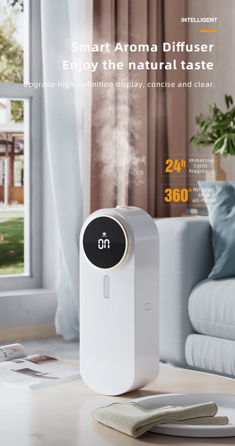 Potable Popular Timer Air Freshener Dispenser,Automatic Aroma Diffusion
