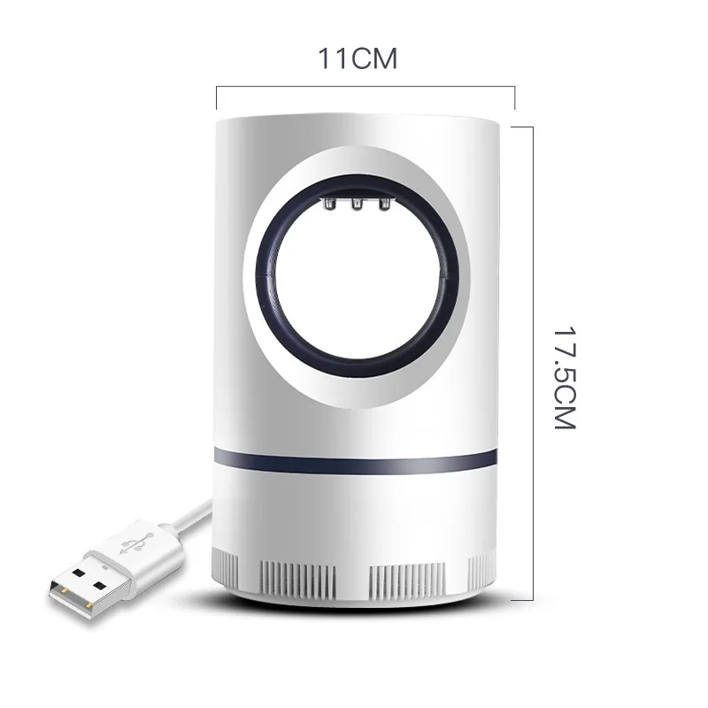 Новинка 2021 электрическая светодиодная ловушка для насекомых с USB