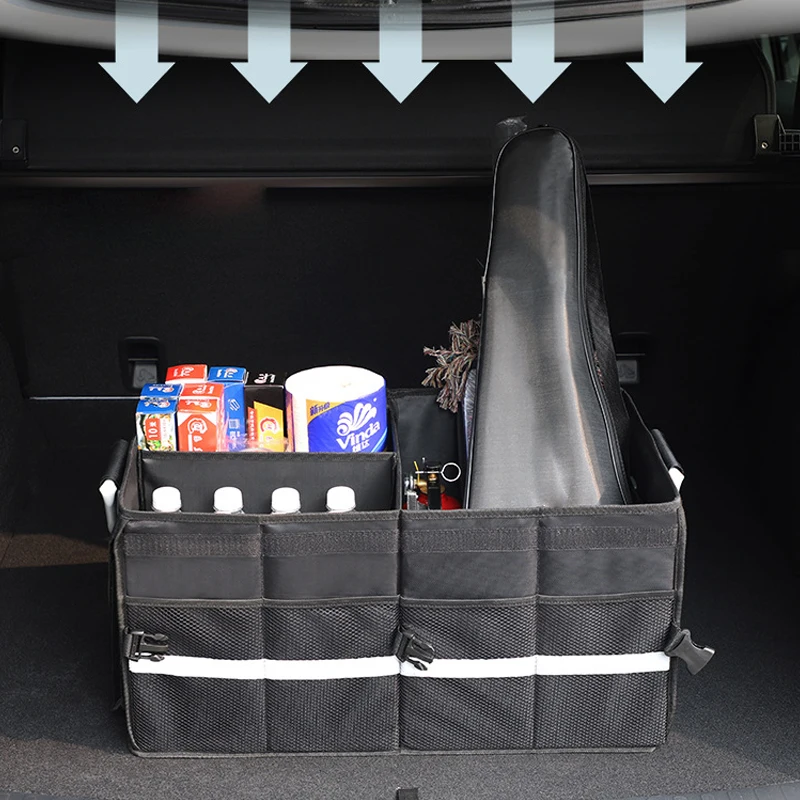 Professional Car Trunk Boot Organizer Foldable Heavy Collapsible Car Organizer Car Trunk Storage Box