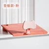 Bureau inclinable à 12 degrés pour lecture et écriture, plateau rose poudré.