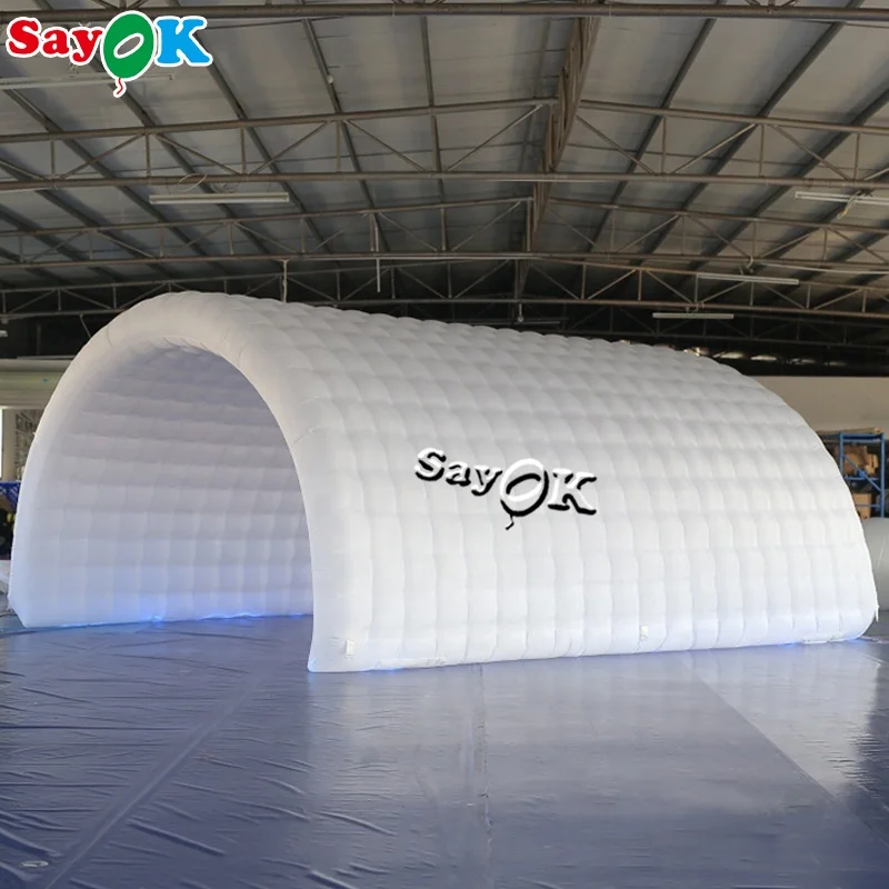 Inflatable Arch Tent for Event White Oxford Cloth Inflatable Tunnel Tent for Sale