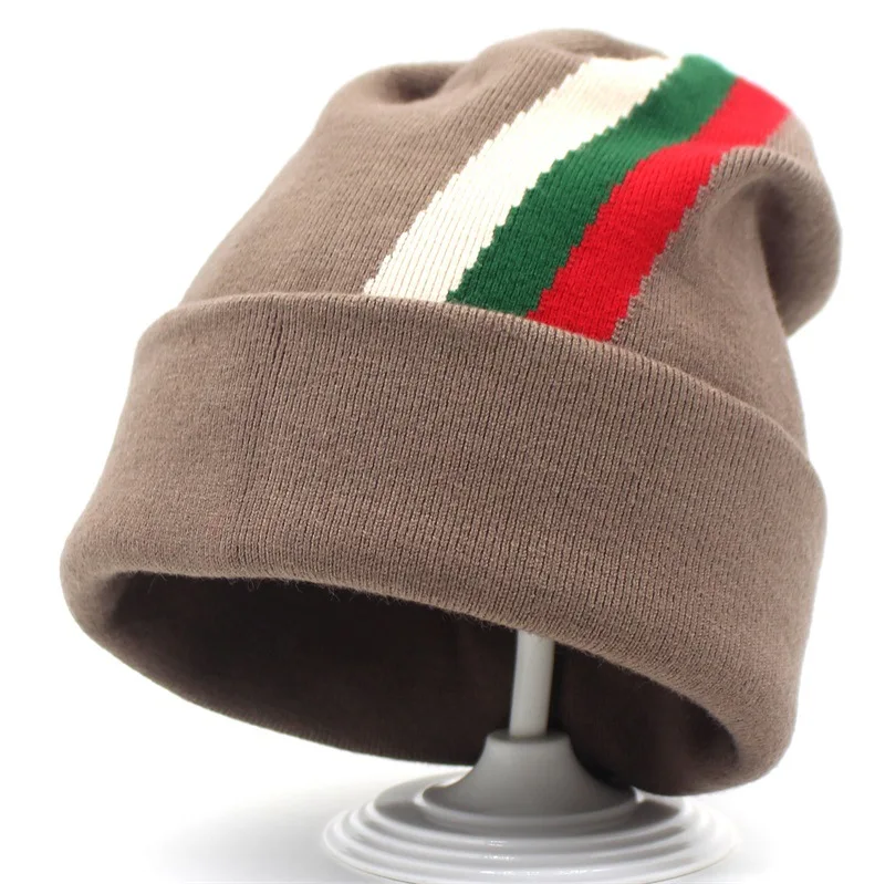 New Fashion Striped Knitted Hats And 