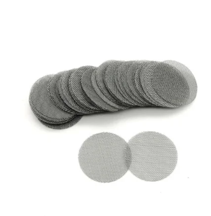 Low Price Smoking Pipe Screens Smoke Accessories Metal Mesh Filters Silver Brass Tobacco Pipe Strainer for Smoker