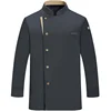 Chemise grise à manches longues
