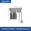 350mm Chopstick Holder + Double Hooks x2