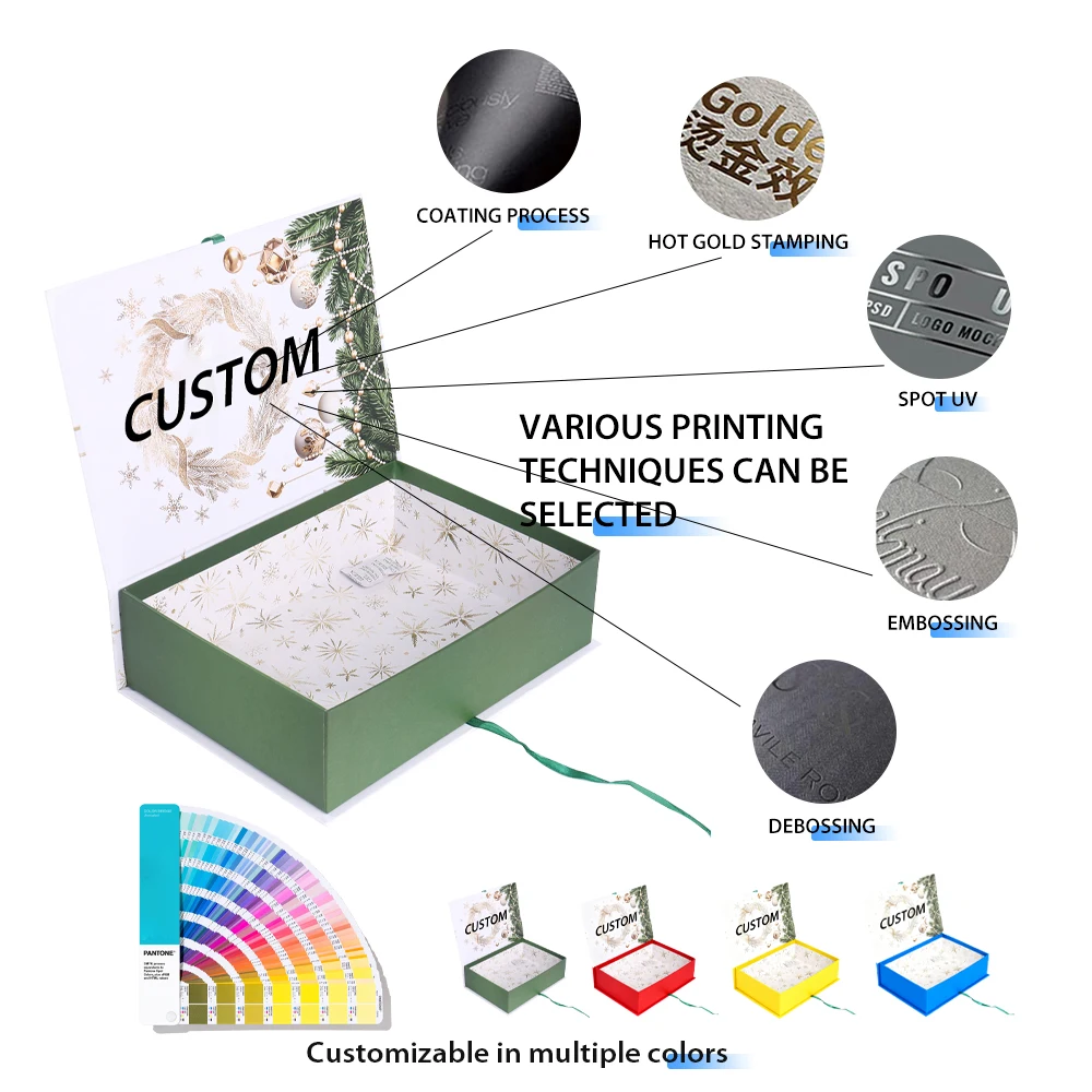 Հարմարեցված լաքս հագուստի փաթեթավորման տուփ գունդերի համար՝ կոշտ, թավալվող, մագնիսային փակմամբ, լոգոյի տպագրությամբ, բարձրորակ թղթե սալիկներից և տպագրությամբ