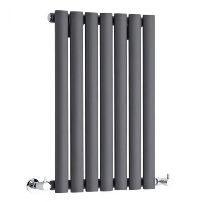 Отопление антрацит. Радиатор колонного типа. Malmo 6 Bar Tall Radiator. White/Chrome (rad0210100). Radiadores. Horizontal Oval.