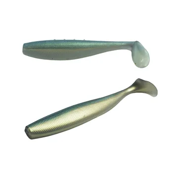 Foreign Trade 18.5cm/35g Super Large T-tail Fish 1 Piece Stainless Steel Simulation Sinking Lure Soft Bait Sea Fishing Lure – Soft Lure – view 4
