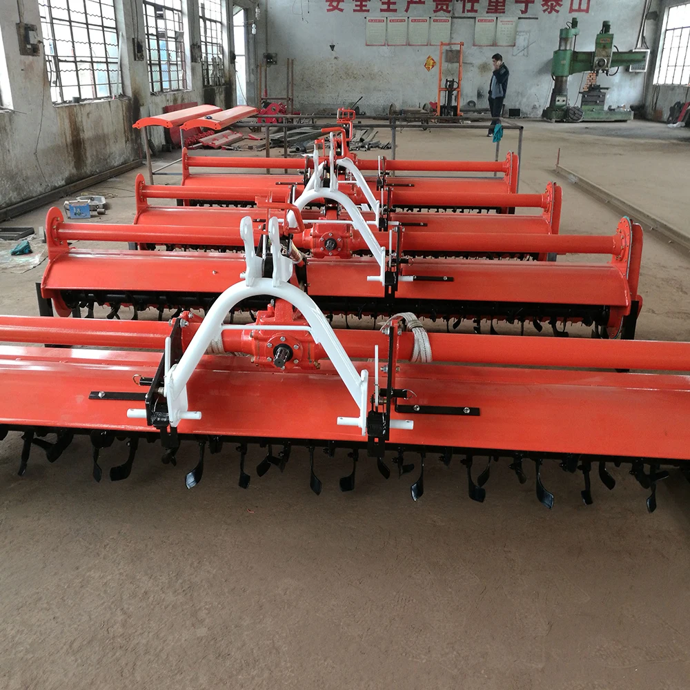 High Quality Farm Tractor Hydraulic Rotary Power Tiller Paddy Multi Rotovator Agriculture 3 Point Tractor Rotary Tiller for Sale