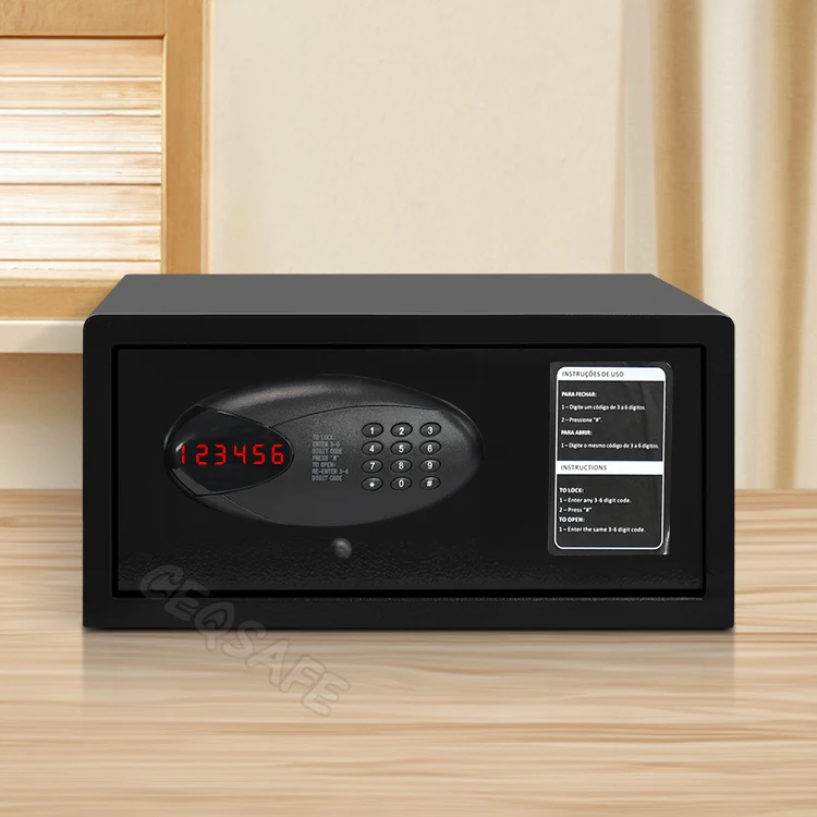 CEQSAFE Best Seller Electronic Digital Safe Box Hotel Room Safety Box for Hotel details
