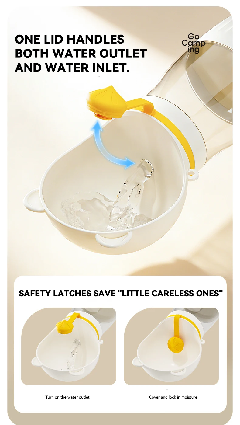 NEW Dog Go Out Drinking Cup Pet Portable Accompanying Cup Slant Cross Type One Drinking Water Feeding Kettle Pet Drinking Water supplier