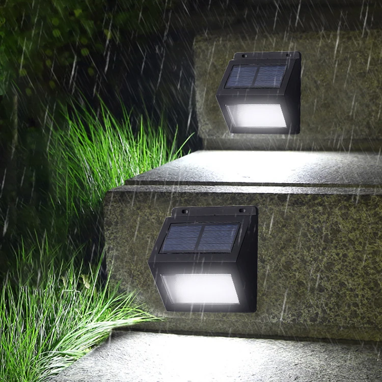 Solar lights Outdoor Solar Security Step Stair Light